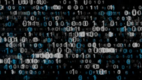 Cyber digital background modern glitch concept animation Stock Footage 254094187