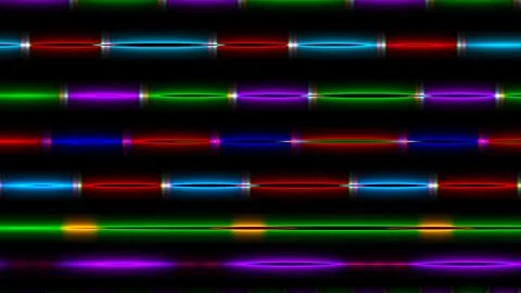 Cyber elements made of transparent glass and liquid Stock Illustration