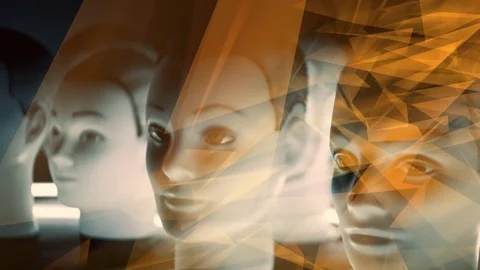 Cyber engineering Ai innovation Stock Footage