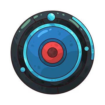 Cyber Eye illustration 스톡 일러스트
