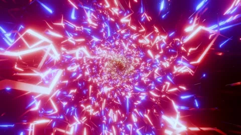 Cyber Flow Core – Abstract Ambient Seamless 4K VJ Loop Stock Footage 328394791