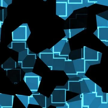 Cyber glow abstract seamless generated hires texture Stock Illustration