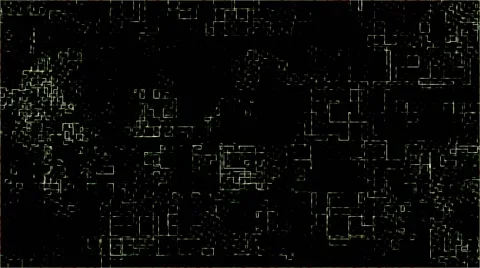 Cyber Green Abstract square Texture Background Stock Footage 45833455