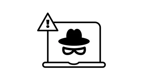 Cyber Hacker Threat Stock Footage 343510933
