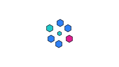 Cyber Hex Loader Stock Footage 344624771