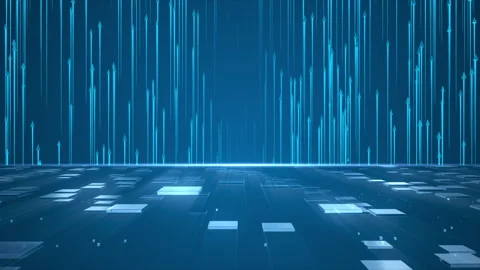 Cyber Horizon Stock Footage 274053860