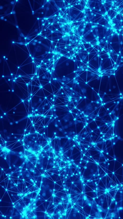 Cyber Mesh Web Stock Footage 310571371