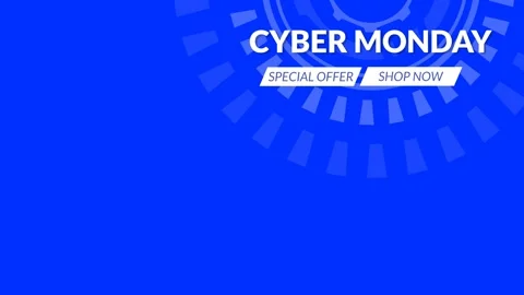 Cyber Monday background Stock-Footage 341079988