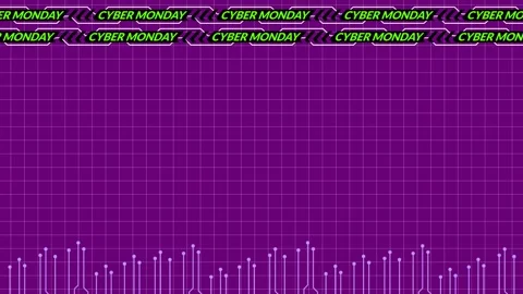 Cyber Monday background Stock-Footage 341297014