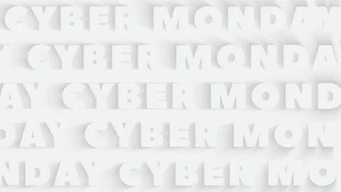 Cyber Monday Background Loops Stock Footage 169660150