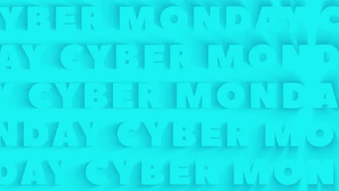 Cyber Monday Background Loops Stock Footage 169660214