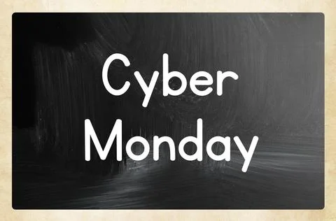 Cyber monday concept Stock Photos