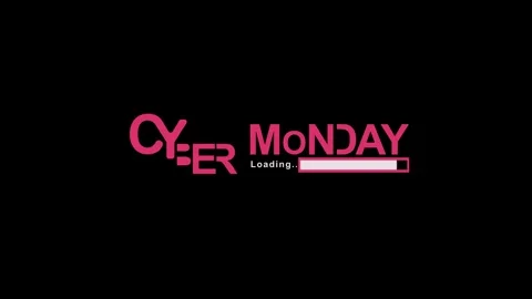Cyber monday Stock Footage 303129516
