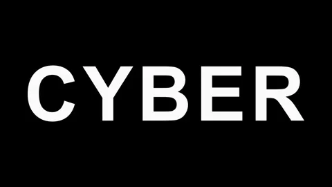 Cyber Monday glitch banner. Web banner for cyber monday sales Stock Footage 264037902