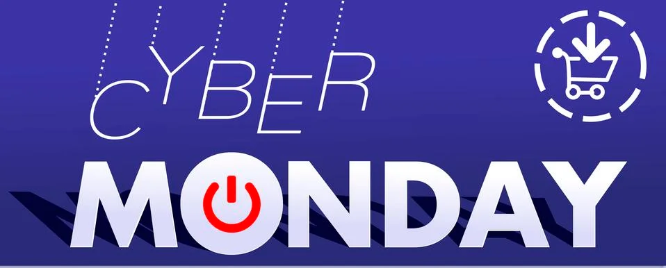 Cyber monday  Stock Illustration