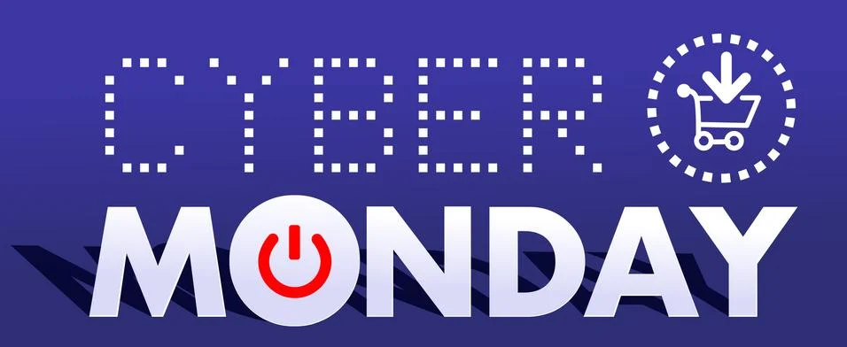 Cyber monday  Stock Illustration