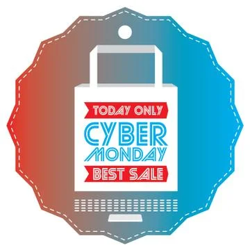 Cyber monday Stock Illustration