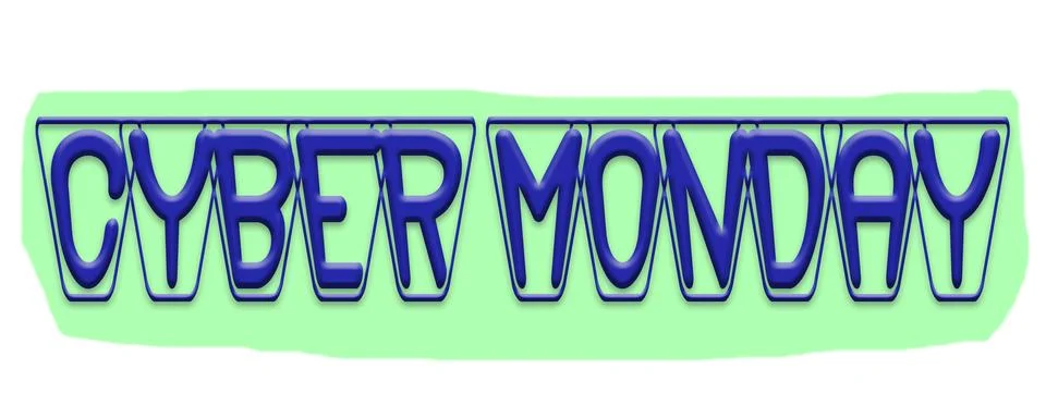 CYBER MONDAY Stock Illustration