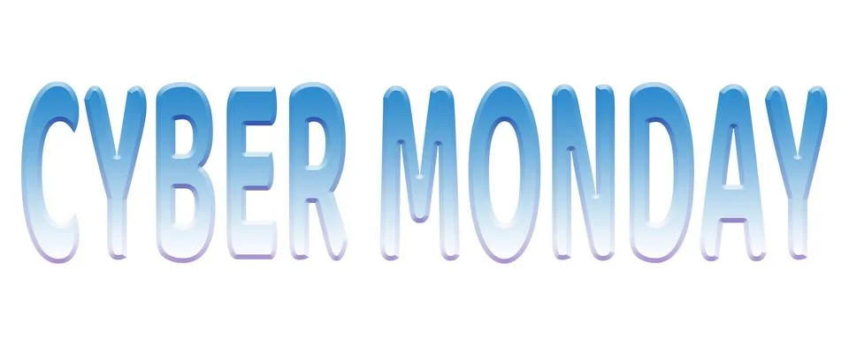 CYBER MONDAY Stock Illustration