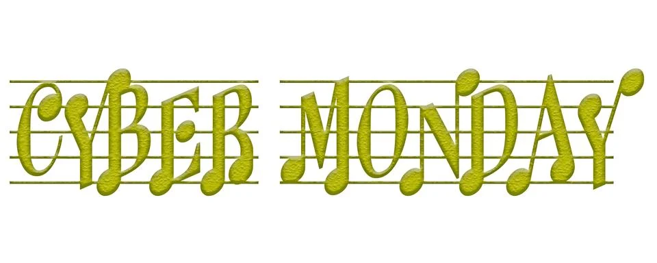 CYBER MONDAY Stock Illustration