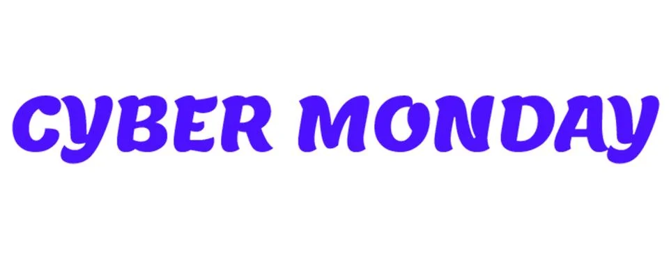CYBER MONDAY Illustrazione stock