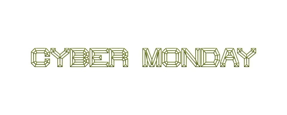 CYBER MONDAY Stock Illustration