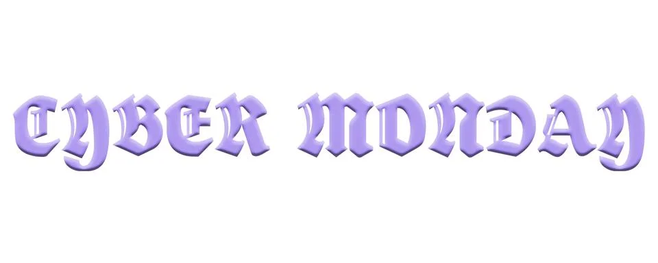 CYBER MONDAY Stock Illustration