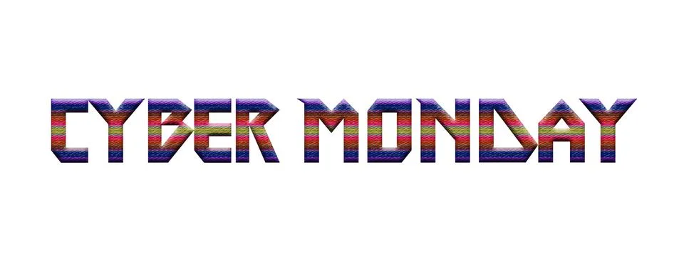 CYBER MONDAY Stock Illustration
