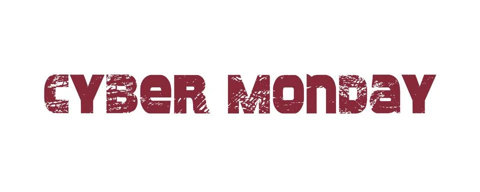 CYBER MONDAY Stock Illustration