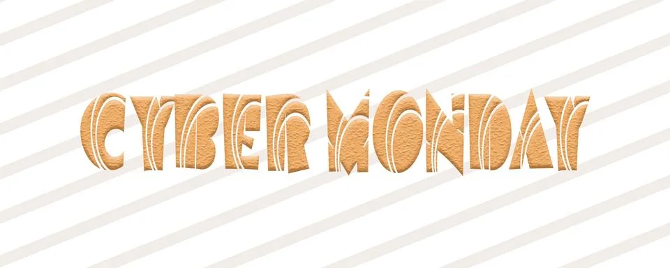 CYBER MONDAY Stock Illustration