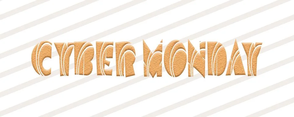 CYBER MONDAY Stock Illustration