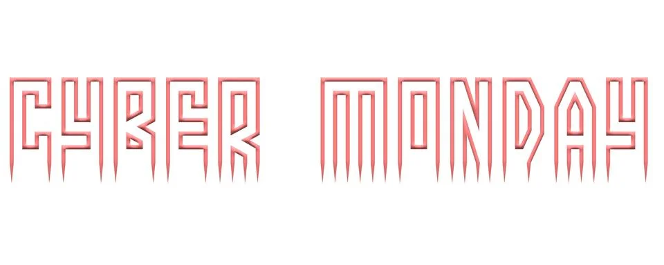 CYBER MONDAY Stock Illustration