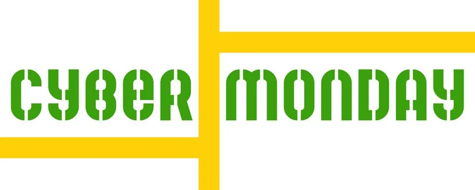 CYBER MONDAY Stock Illustration