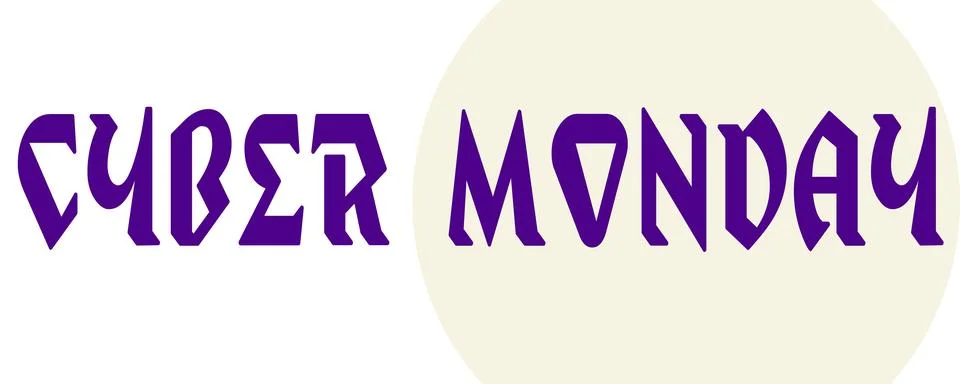 CYBER MONDAY Stock Illustration