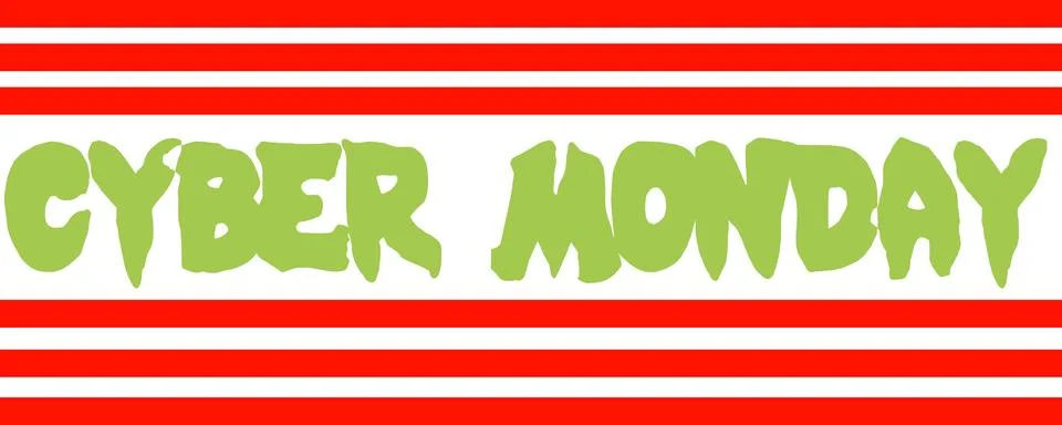 CYBER MONDAY Illustrazione stock