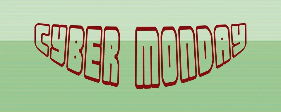CYBER MONDAY Stock Illustration