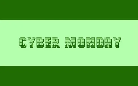 CYBER MONDAY Stock Illustration