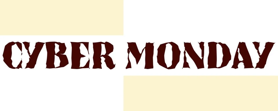 CYBER MONDAY Stock Illustration