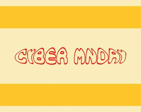 CYBER MONDAY Stock Illustration