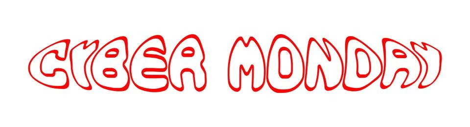 CYBER MONDAY Stock Illustration