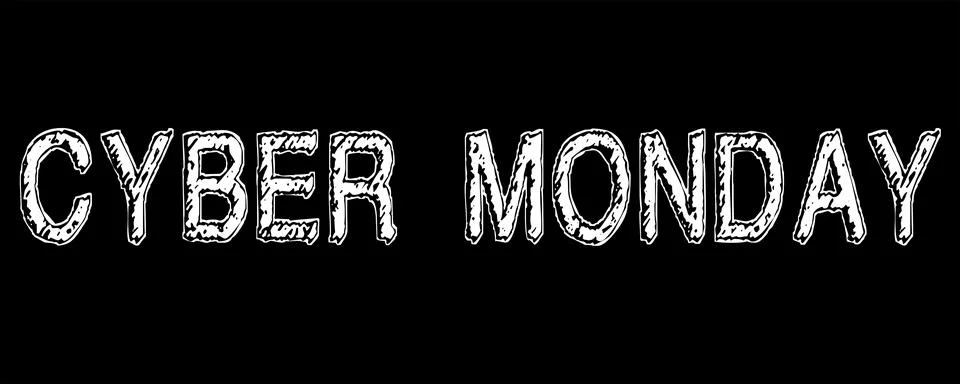 CYBER MONDAY Stock Illustration