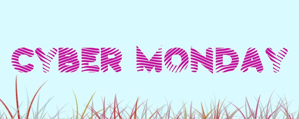 CYBER MONDAY Illustrazione stock