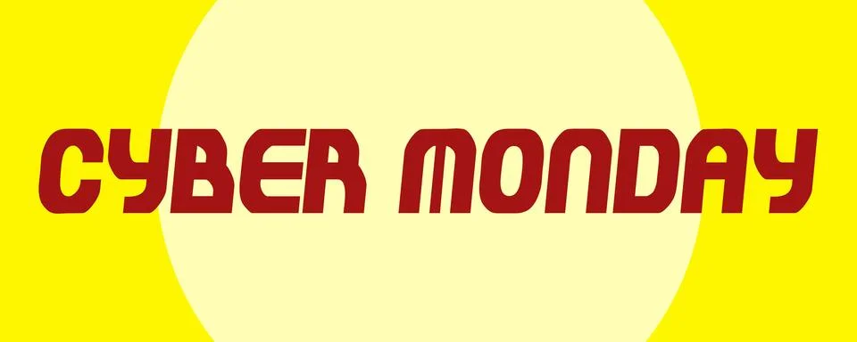 CYBER MONDAY Stock Illustration
