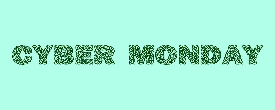 CYBER MONDAY Stock Illustration