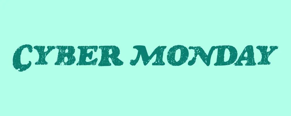 CYBER MONDAY Stock Illustration