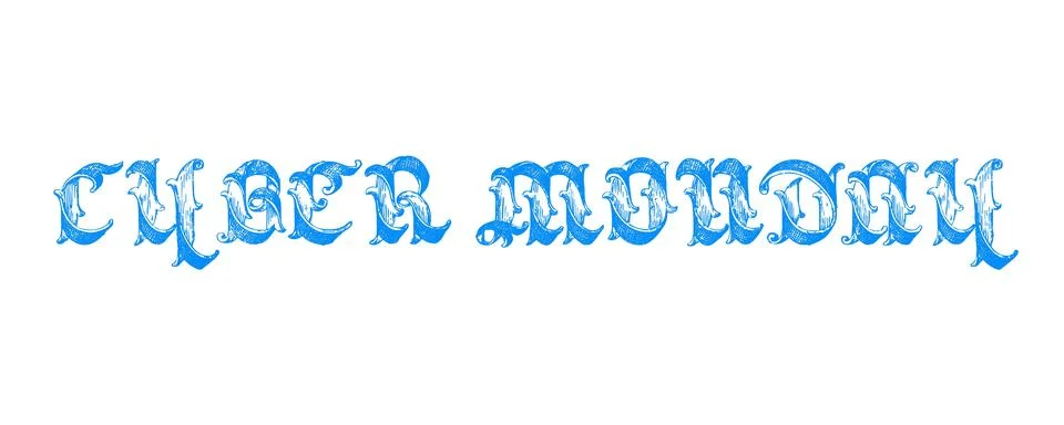 CYBER MONDAY Stock Illustration