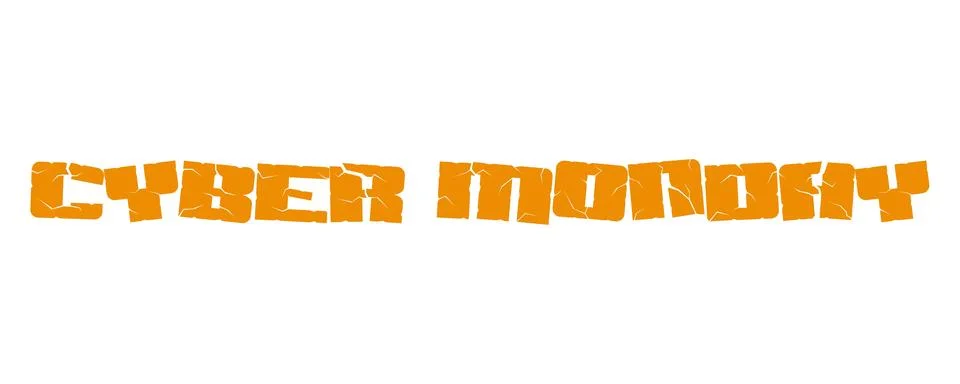 CYBER MONDAY Stock Illustration