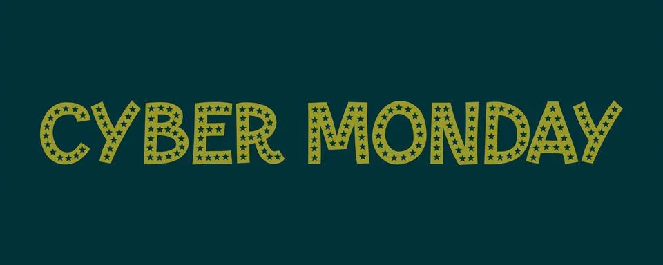 CYBER MONDAY Stock Illustration