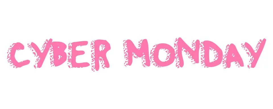 CYBER MONDAY Stock Illustration