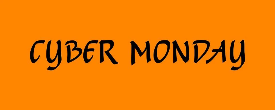 CYBER MONDAY Stock Illustration